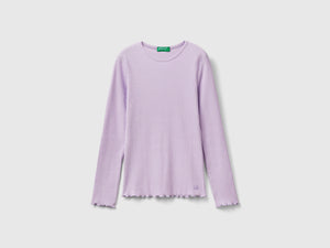 Maglietta slim fit in cotone stretch