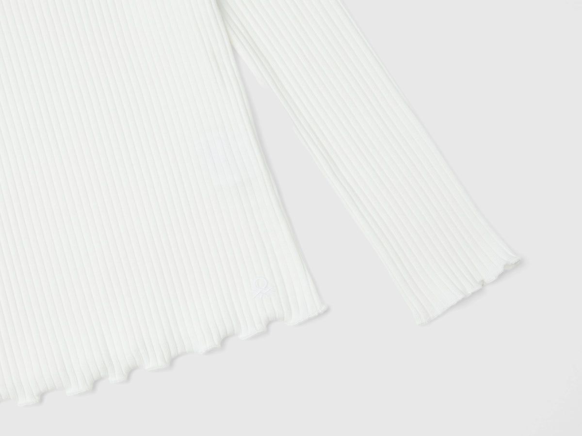 Maglietta slim fit in cotone stretch