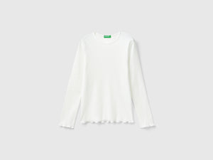 Maglietta slim fit in cotone stretch