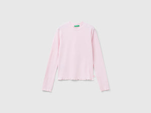 Maglietta slim fit in cotone stretch