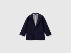 Blazer in felpa con tasche