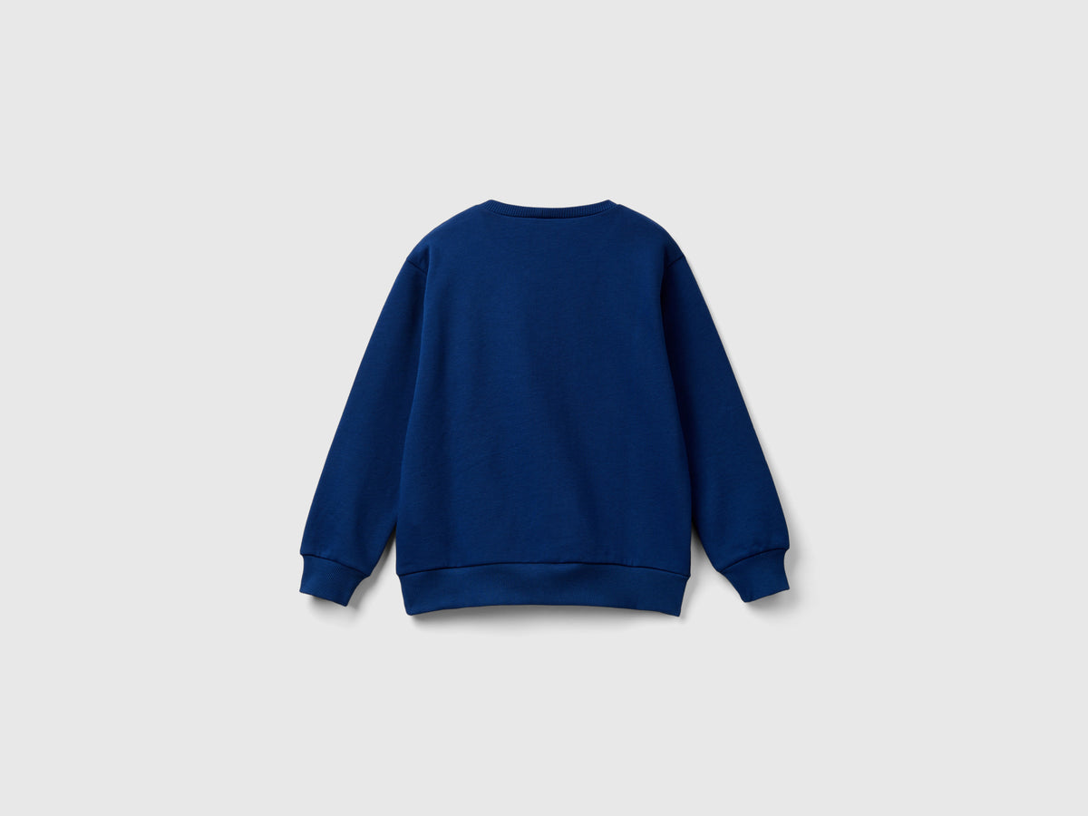 Sudadera de cuello redondo con estampado