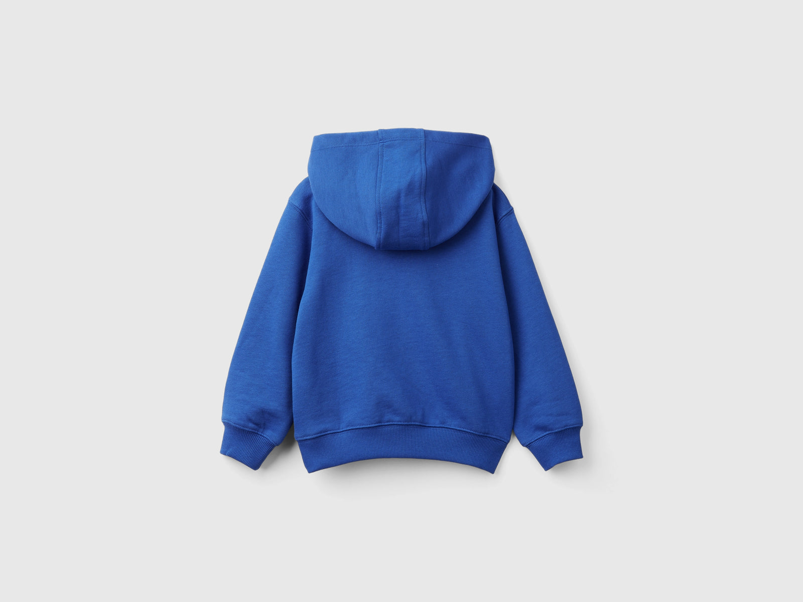 Felpa con zip e stampa da bimbo bluette 2 | Benetton Outlet