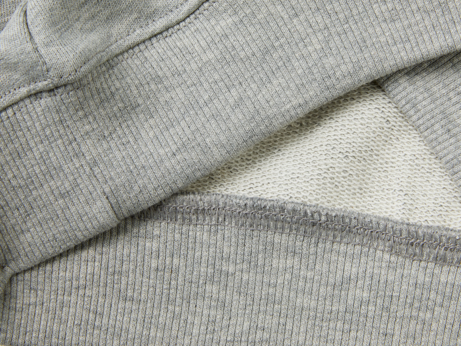Felpa con zip e stampa da bimbo grigio chiaro 3 | Benetton Outlet