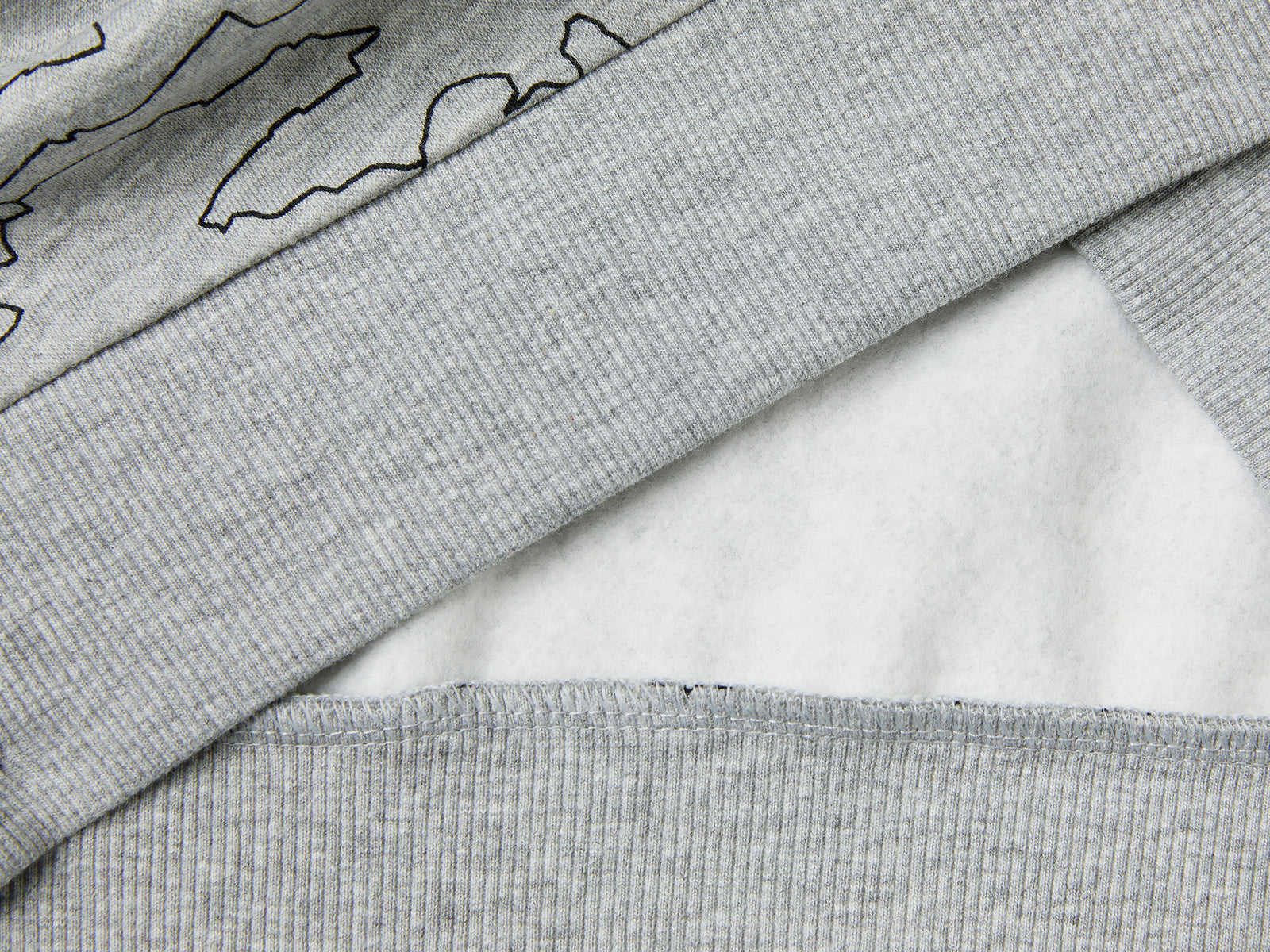 Felpa gamer con stampa gommata da bambino grigio 3 | Benetton Outlet