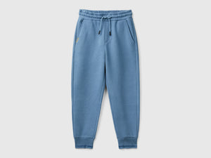 Pantaloni in calda felpa con stampa
