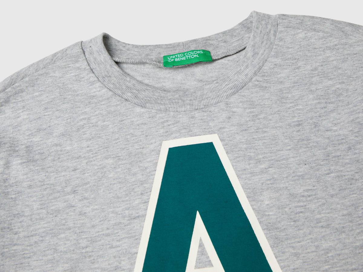 Organic cotton double-sleeved T-shirt