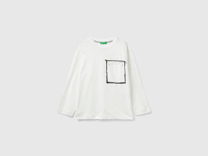 Organic cotton T-shirt with pocket