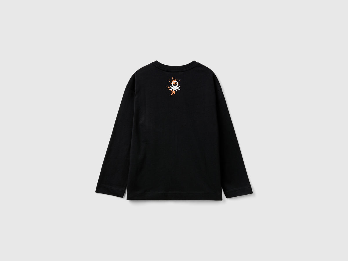 T-shirt con taschino in cotone bio
