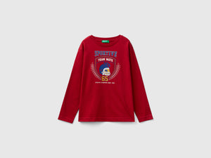 Long-sleeved organic cotton T-shirt
