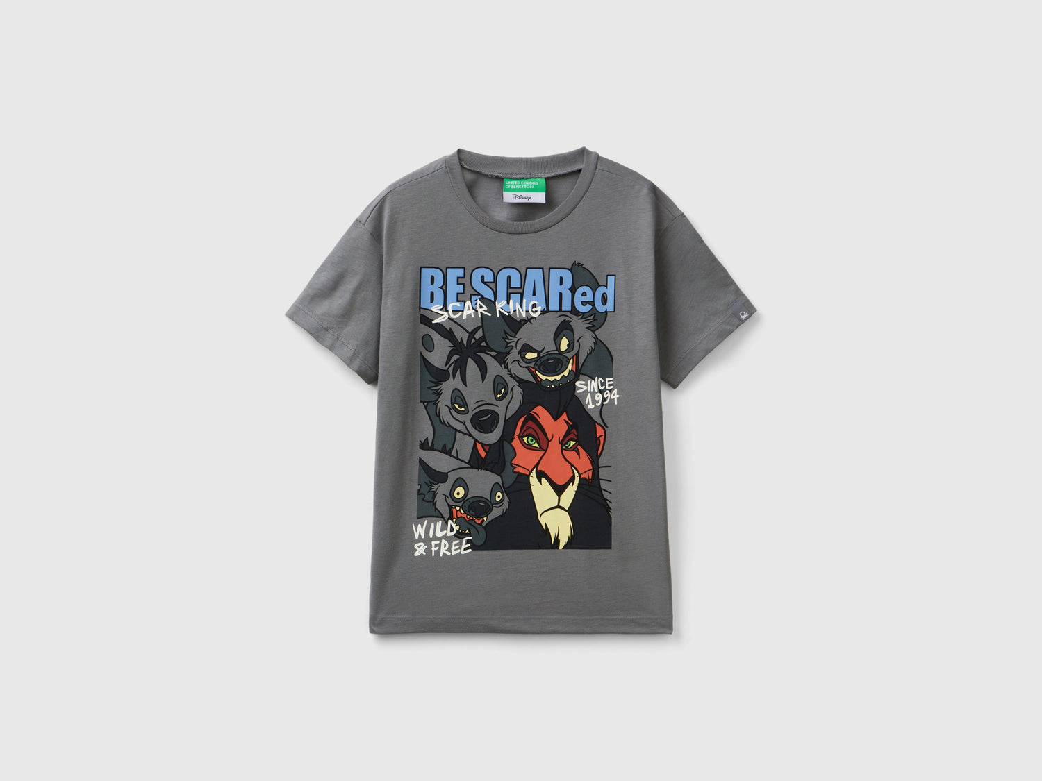 T-shirt ©Disney Il Re Leone da bambino grigio scuro | Benetton Outlet