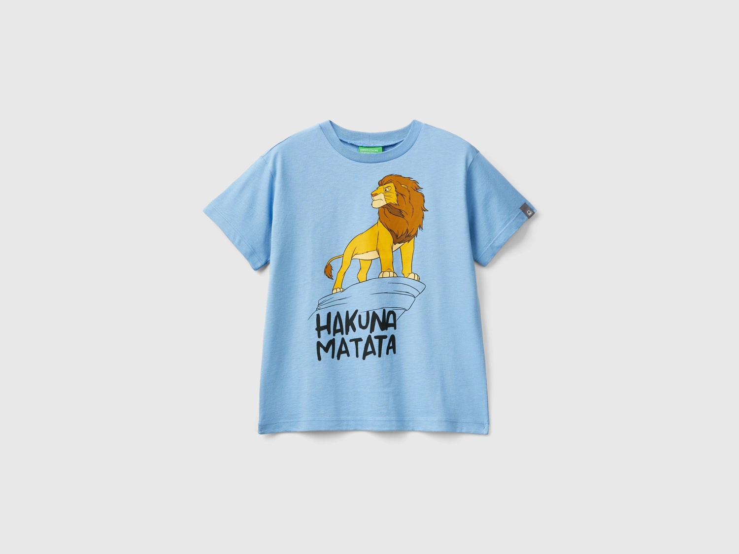T-shirt ©Disney Il Re Leone da bambino celeste | Benetton Outlet