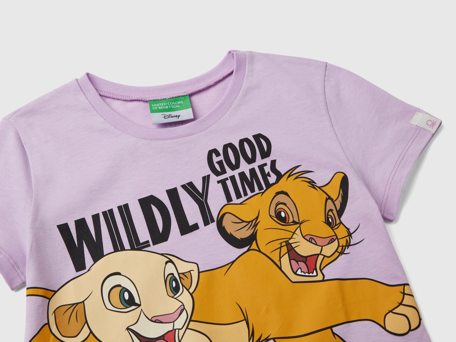 Camiseta ©Disney El Rey León da bambina lilla 3 | Benetton Outlet