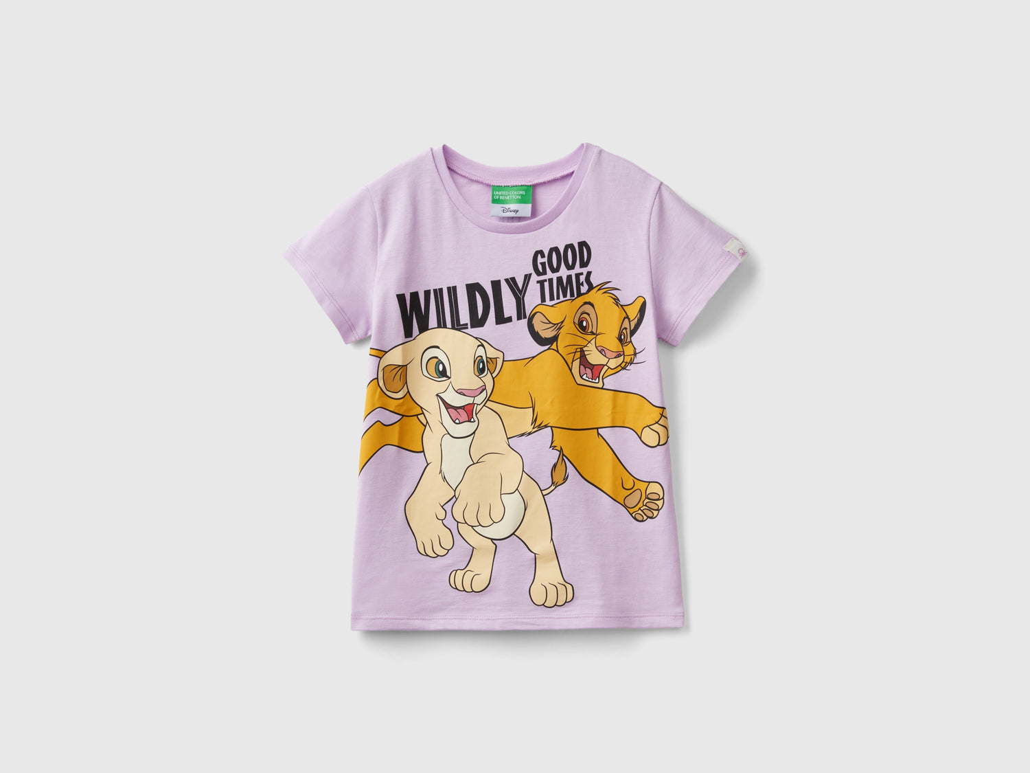 T-shirt ©Disney Il Re Leone da bambina lilla | Benetton Outlet