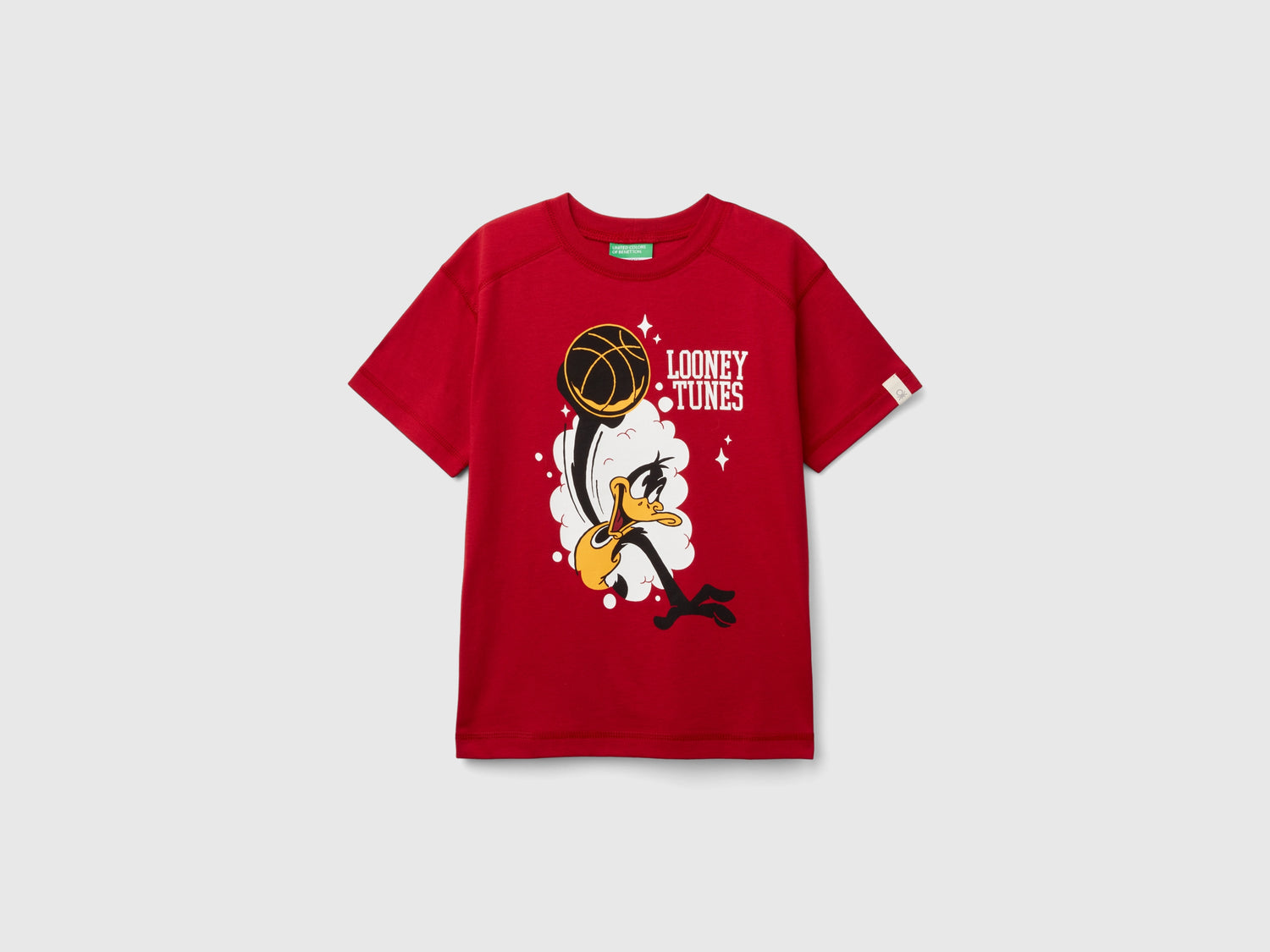 Camiseta de manga corta ©Looney Tunes da bambino rosso | Benetton Outlet