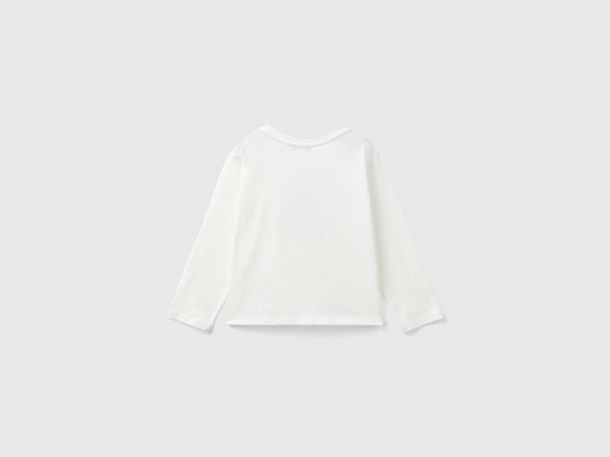 T-shirt in cotone bio con stampa
