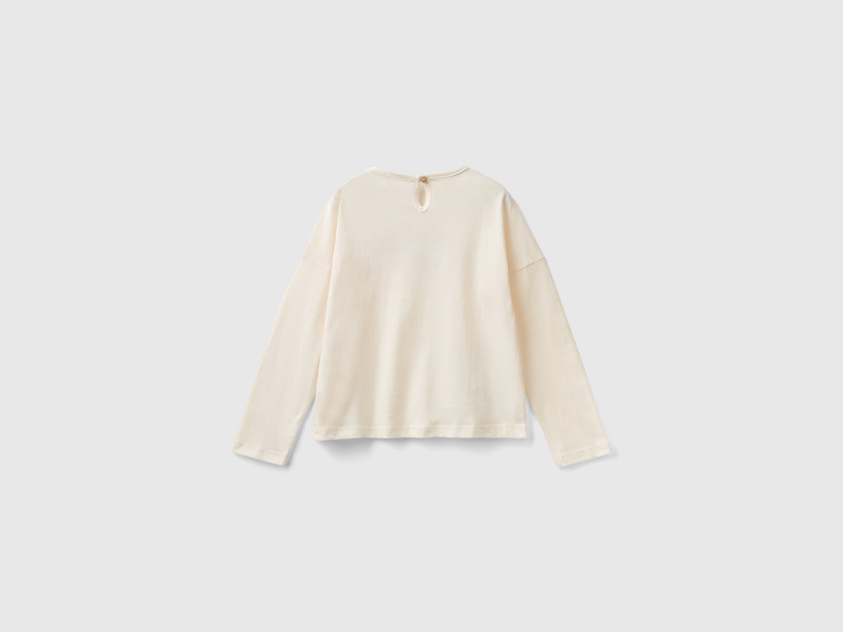 T-shirt con stampa gattini