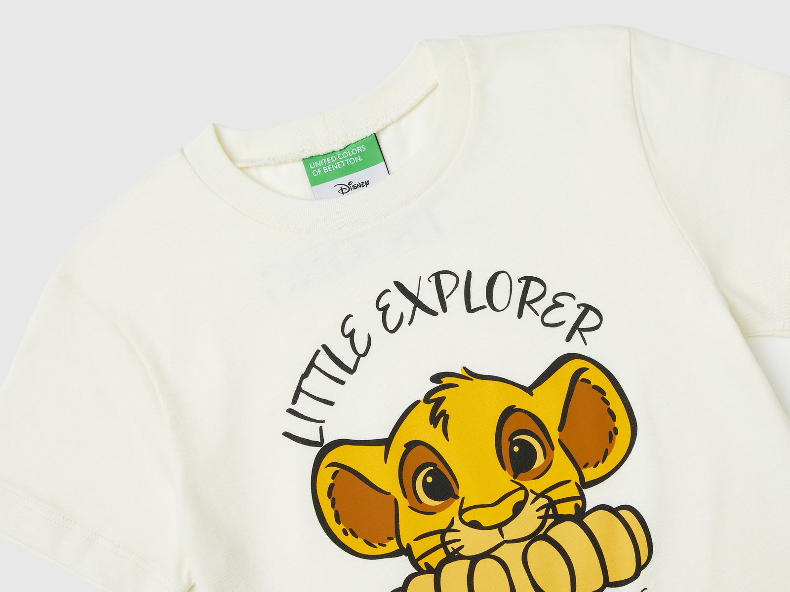 Maglietta ©Disney Simba da bimbo bianco panna 3 | Benetton Outlet