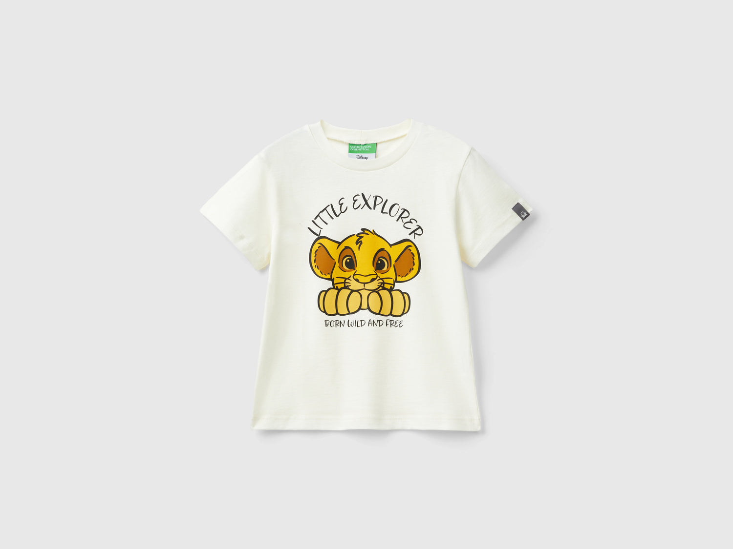 Maglietta ©Disney Simba da bimbo bianco panna | Benetton Outlet