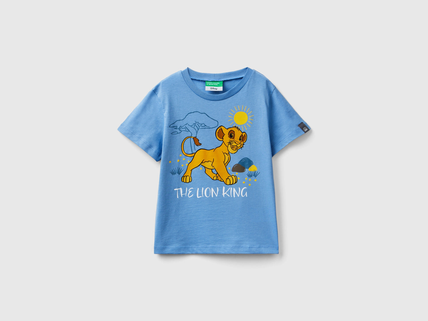 Maglietta ©Disney Simba da bimbo celeste | Benetton Outlet