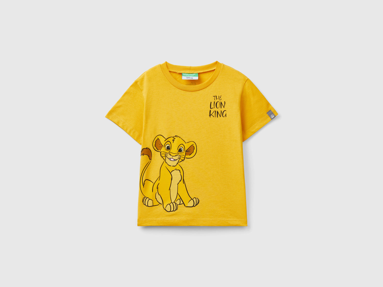 Maglietta giallo ocra ©Disney Simba da bimbo senape | Benetton Outlet