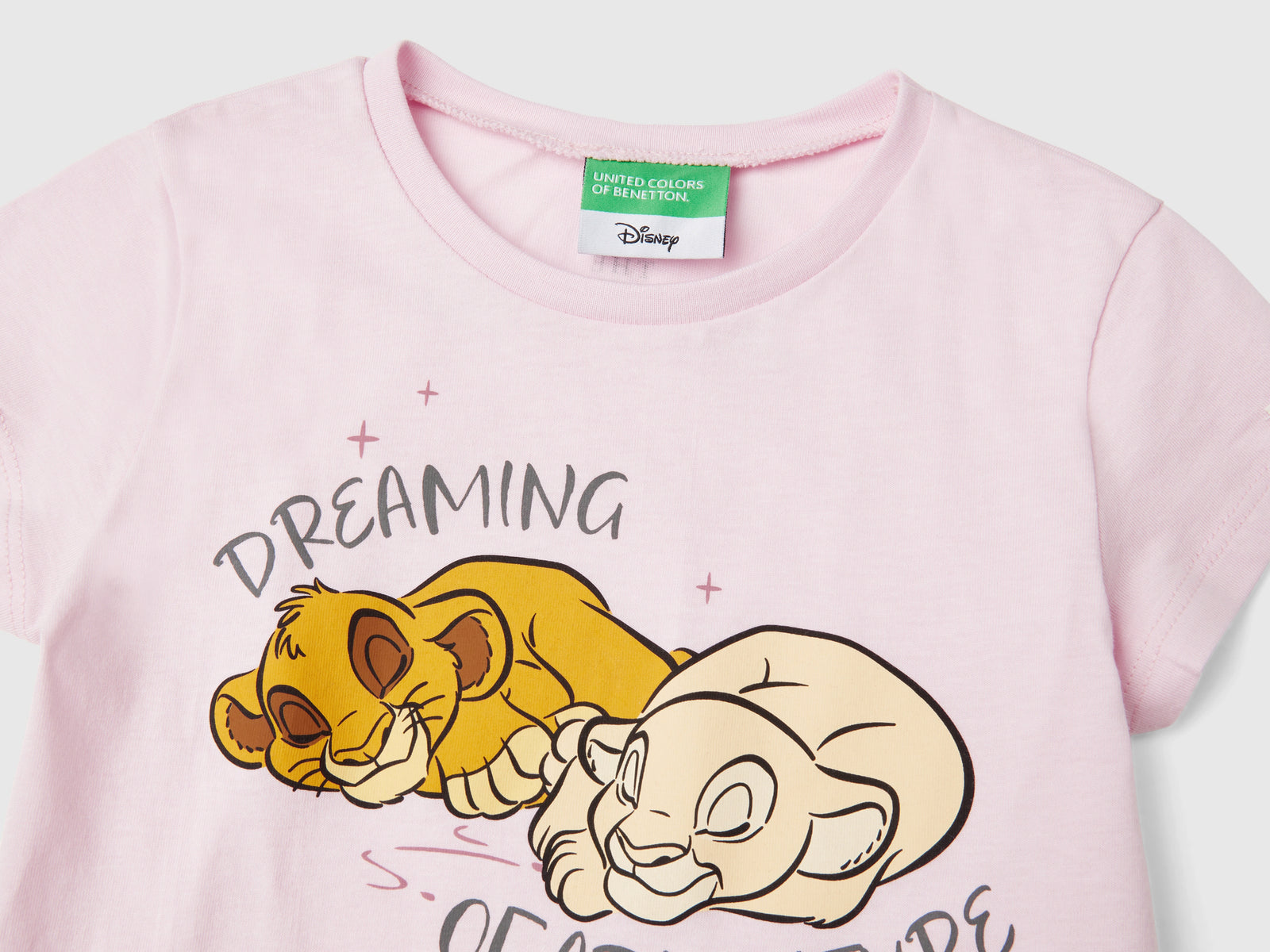 Maglietta ©Disney Il Re Leone da bimba rosa 3 | Benetton Outlet
