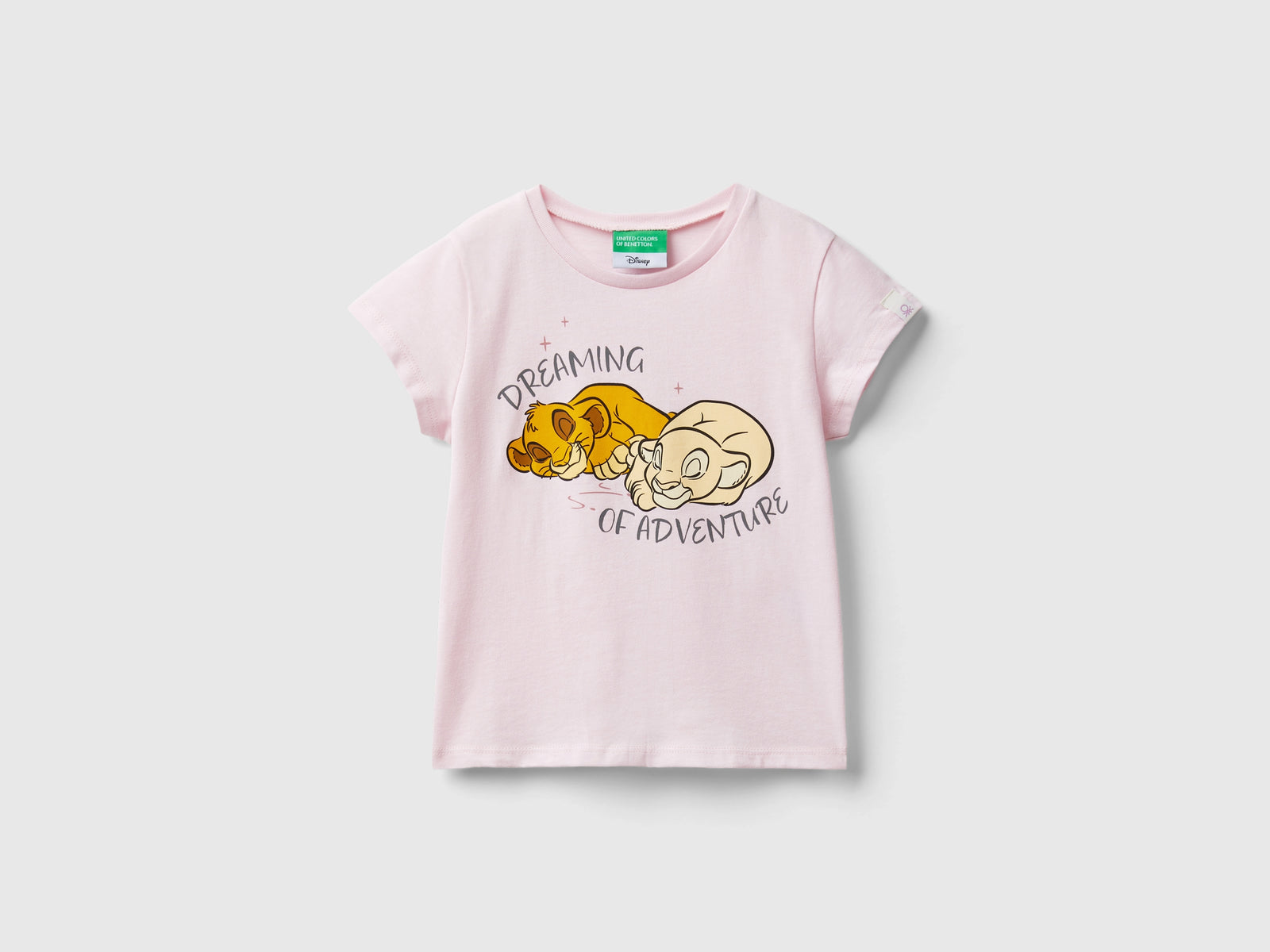 Maglietta ©Disney Il Re Leone da bimba rosa | Benetton Outlet