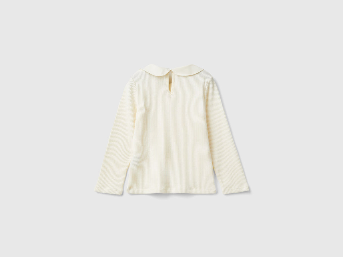 T-shirt con colletto