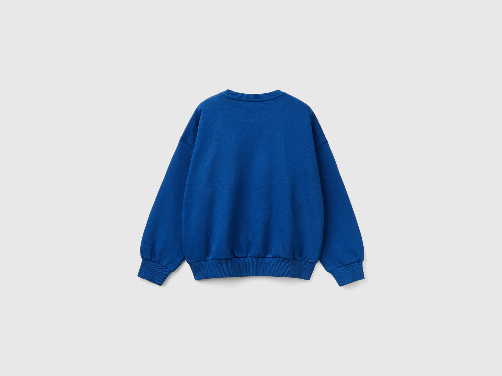 Sudadera con lentejuelas da bambina blu 2 | Benetton Outlet