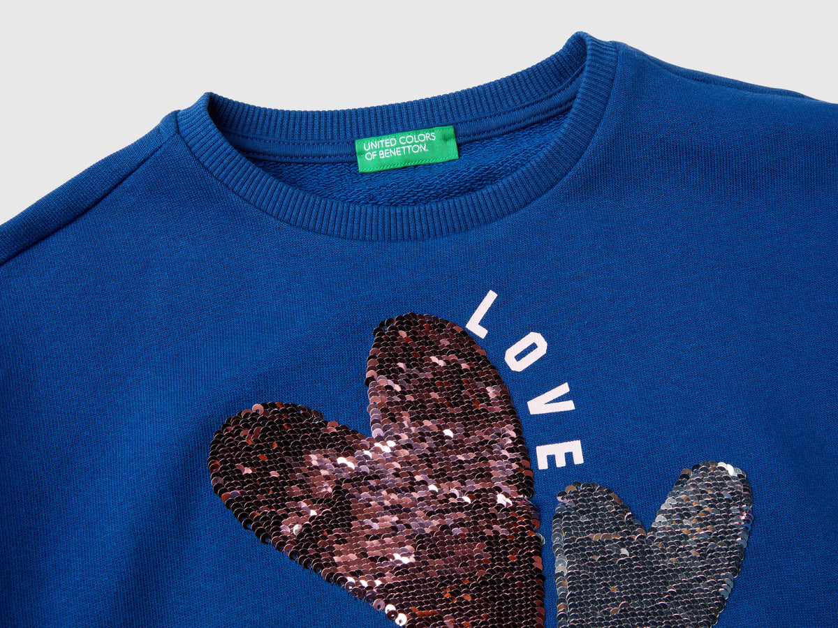 Sudadera con lentejuelas