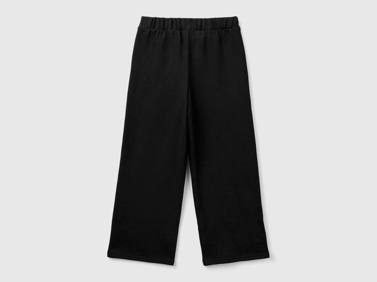 Pantaloni in felpa con fusciacca da bambina nero 2 | Benetton Outlet