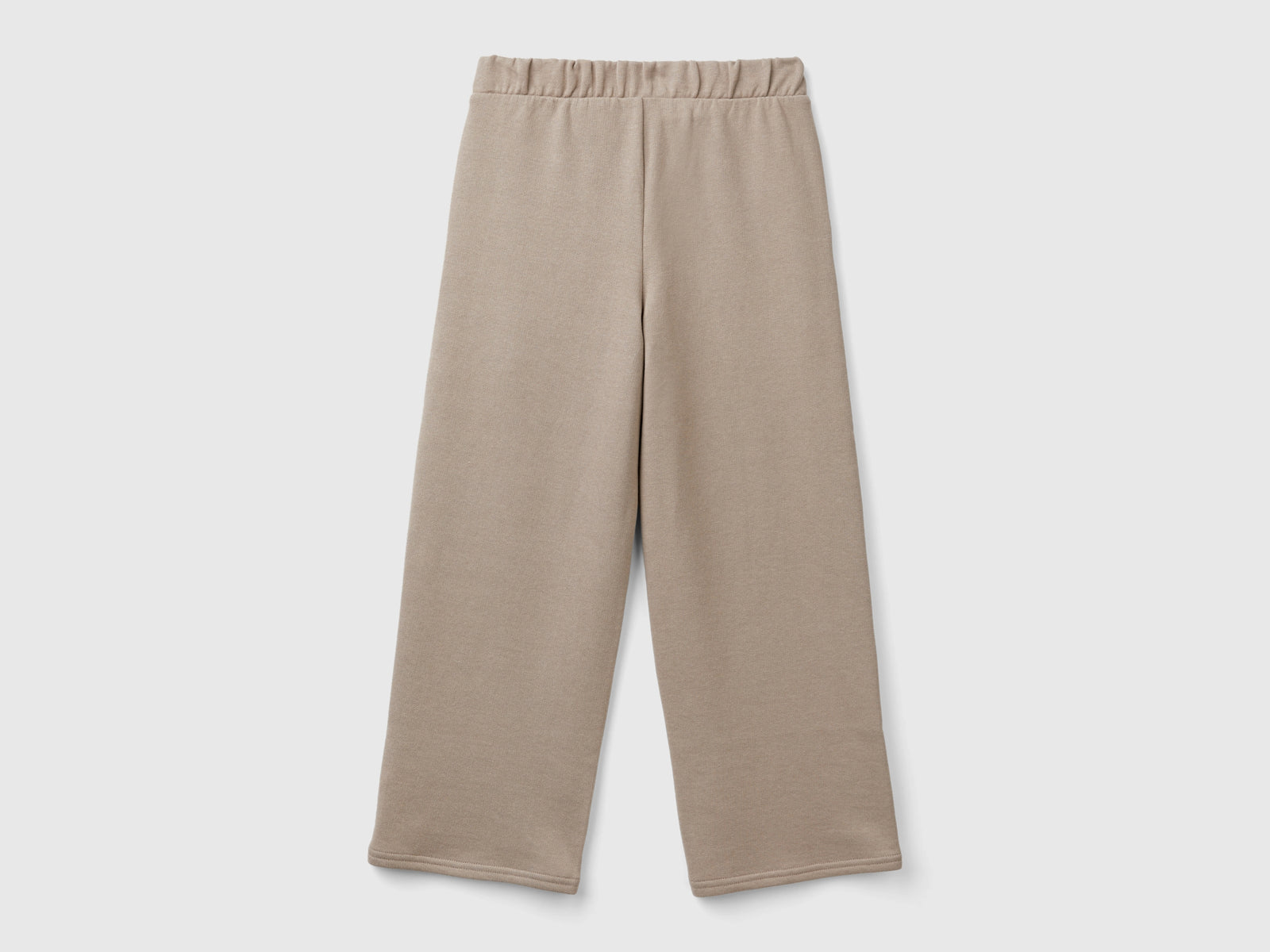 Pantaloni in felpa con fusciacca da bambina tortora 2 | Benetton Outlet