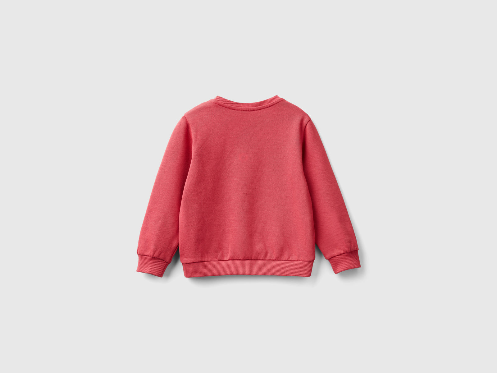 Felpa con applicazione effetto petali da bimba malva 2 | Benetton Outlet