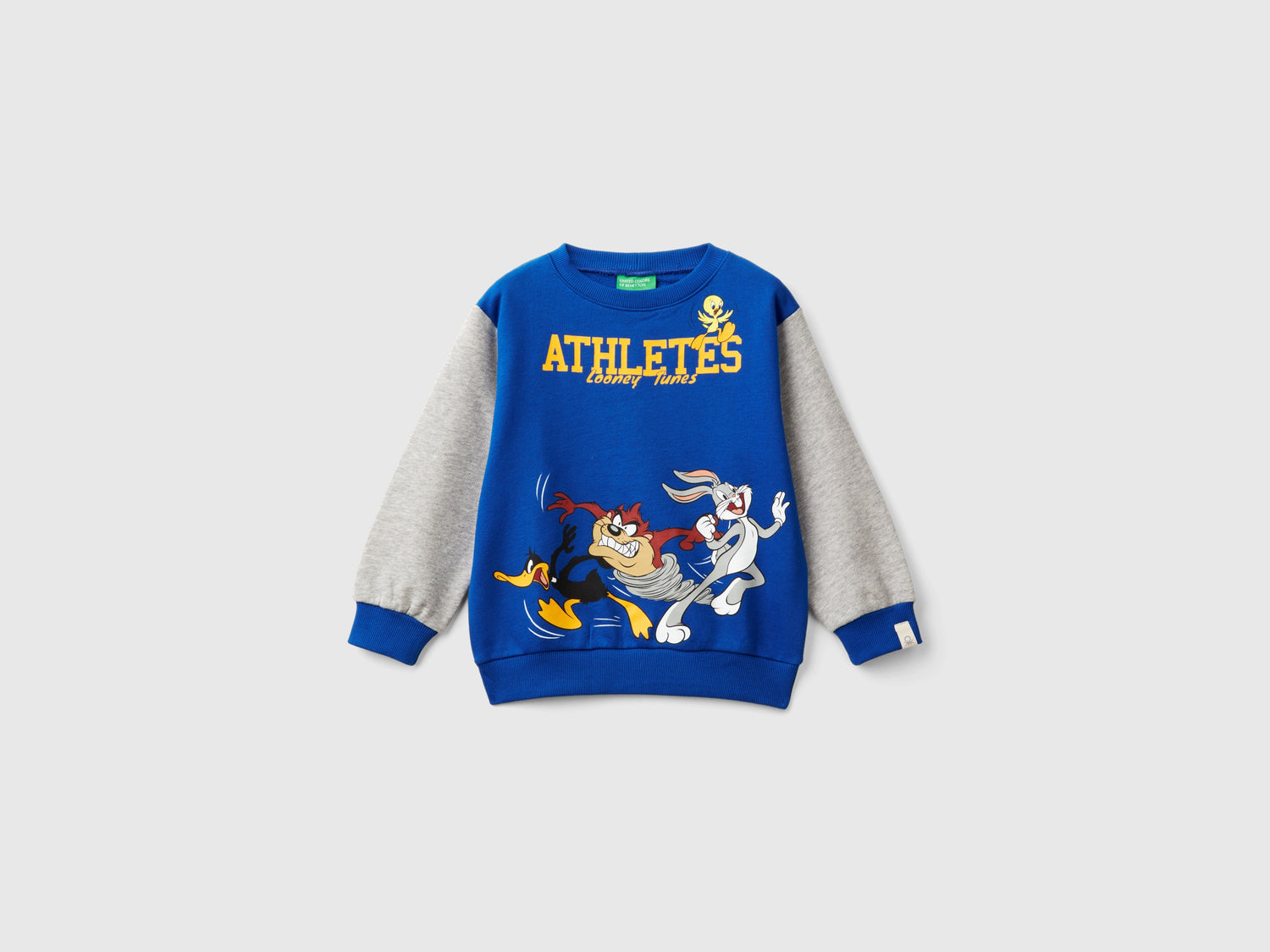 Felpa con stampa ©Looney Tunes da bimbo bluette | Benetton Outlet