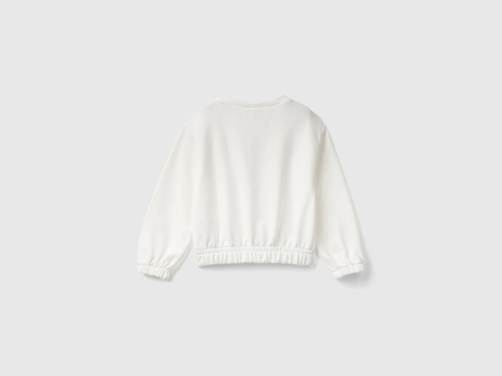 Crewneck sweatshirt ©Looney Tunes da bimba bianco panna 2 | Benetton Outlet