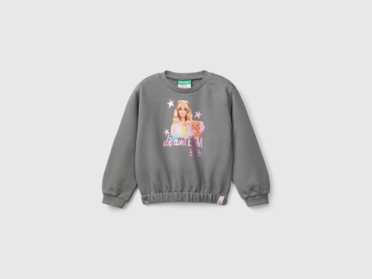 Felpa Barbie con stampa laminata