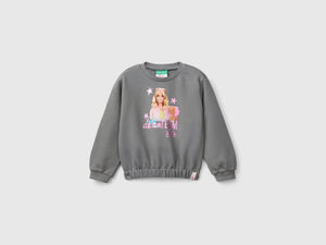 Felpa Barbie con stampa laminata