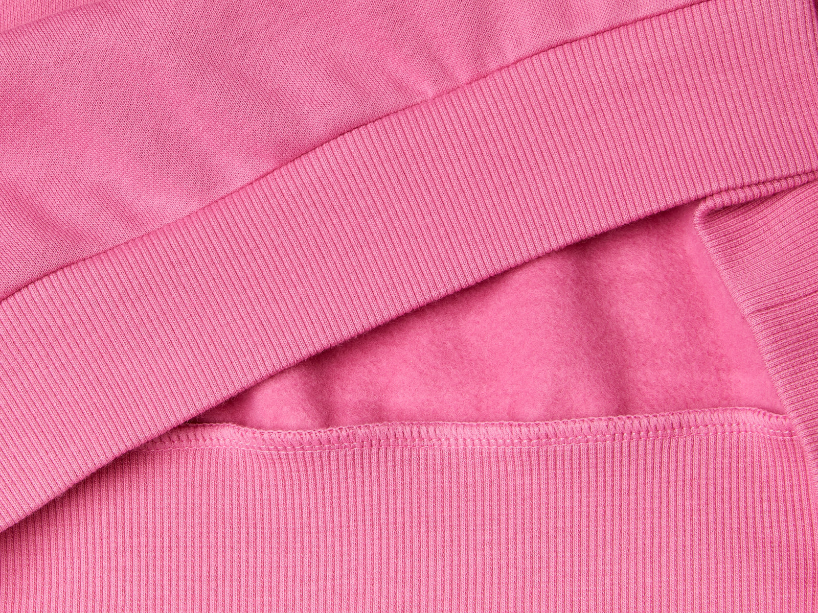 Felpa con paillettes cuore da bambina rosa 3 | Benetton Outlet