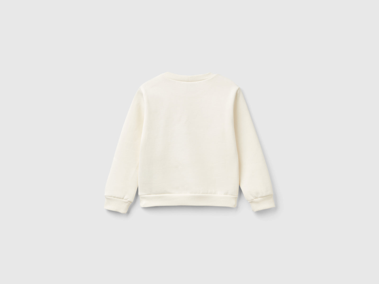 Minnie Christmas Sweatshirt da bimba bianco panna 2 | Benetton Outlet
