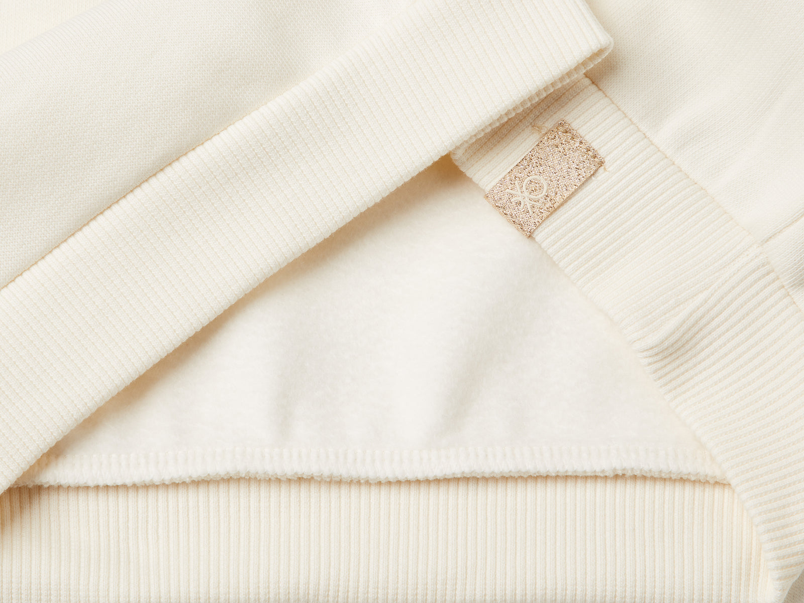Minnie Christmas Sweatshirt da bimba bianco panna 3 | Benetton Outlet