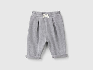 Pantaloni in felpa con lurex