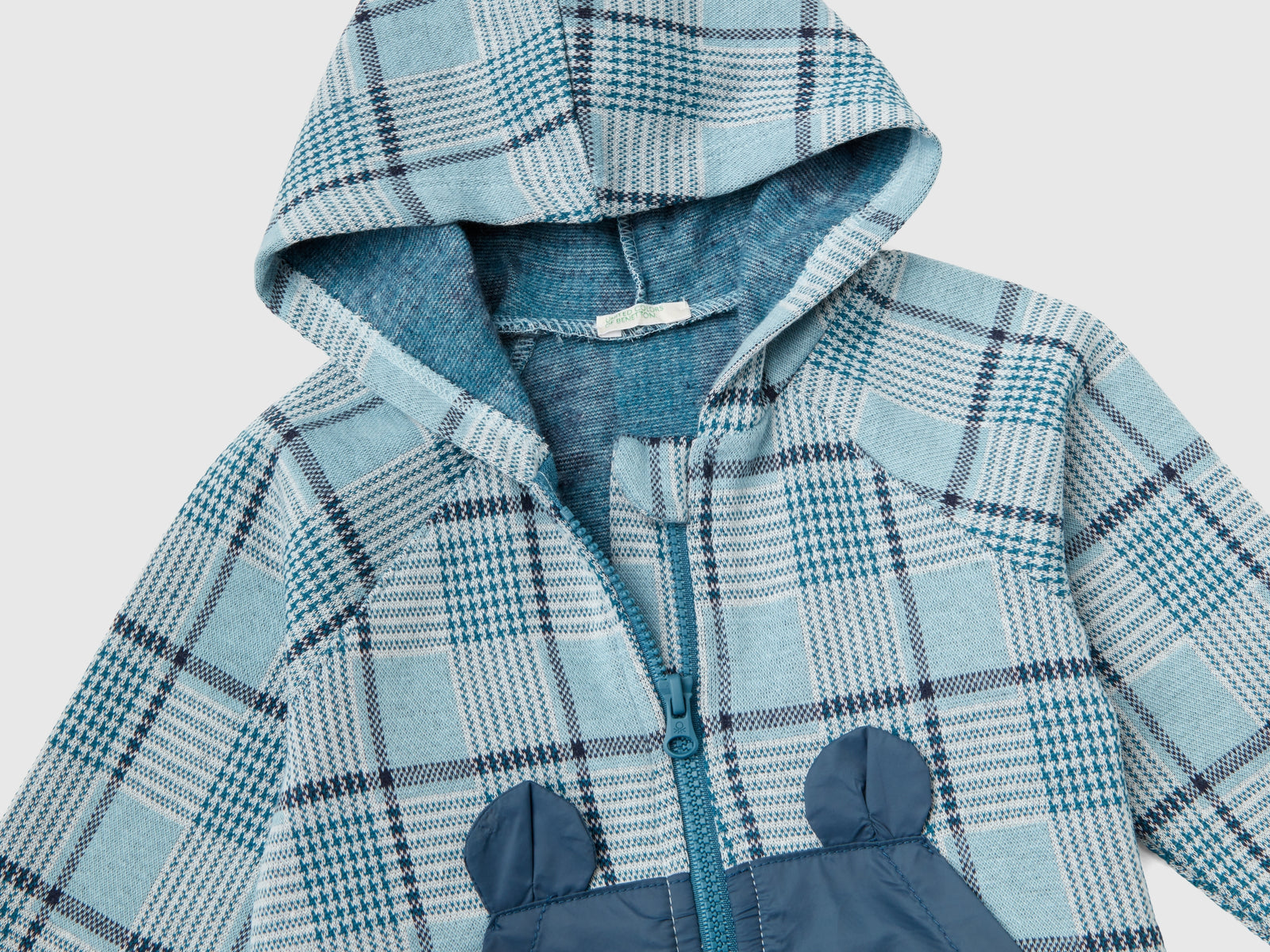 Felpina jacquard principe di Galles da neonato multi-color 3 | Benetton Outlet