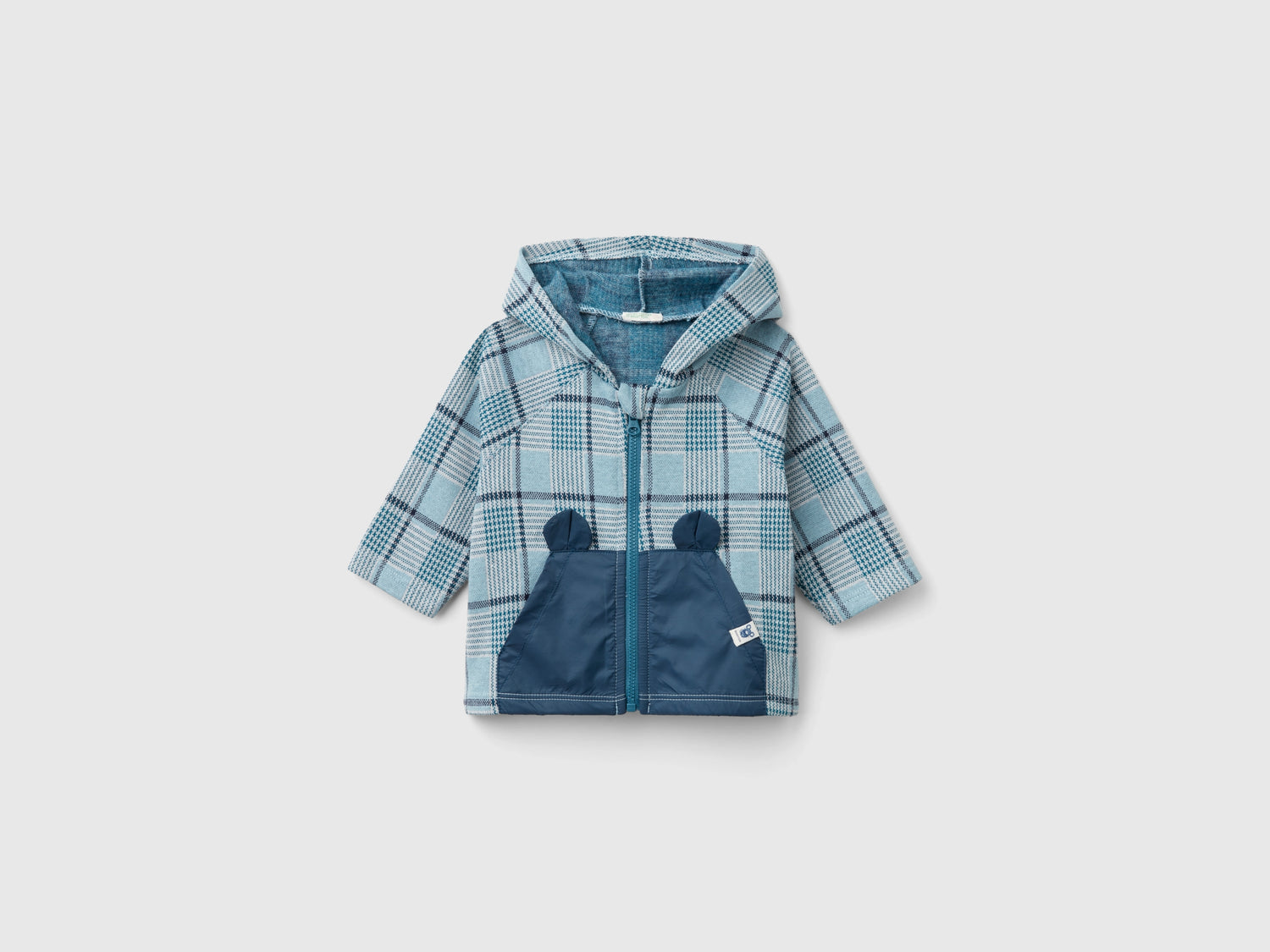 Felpina jacquard principe di Galles da neonato multi-color | Benetton Outlet
