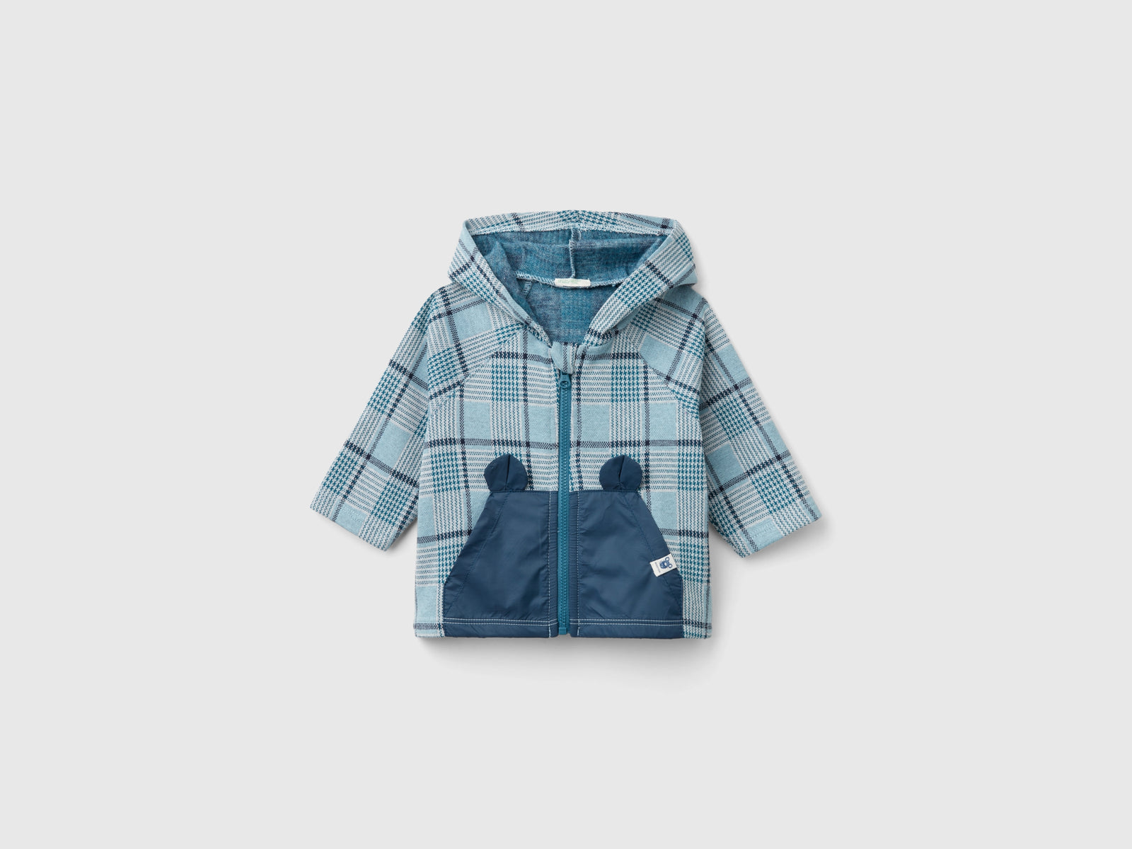Felpina jacquard principe di Galles da neonato multi-color | Benetton Outlet