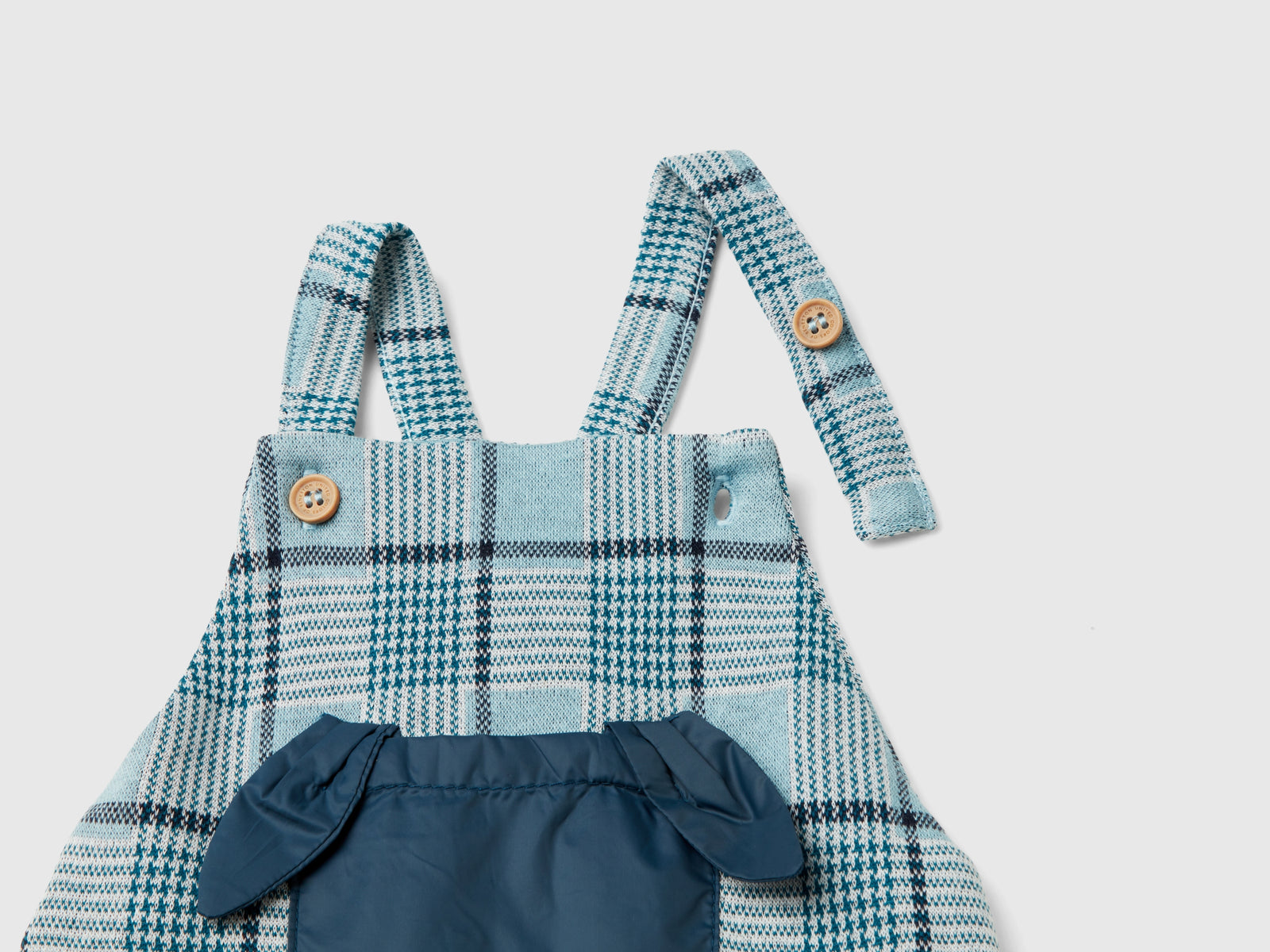 Salopette jacquard principe di Galles da neonato multi-color 3 | Benetton Outlet