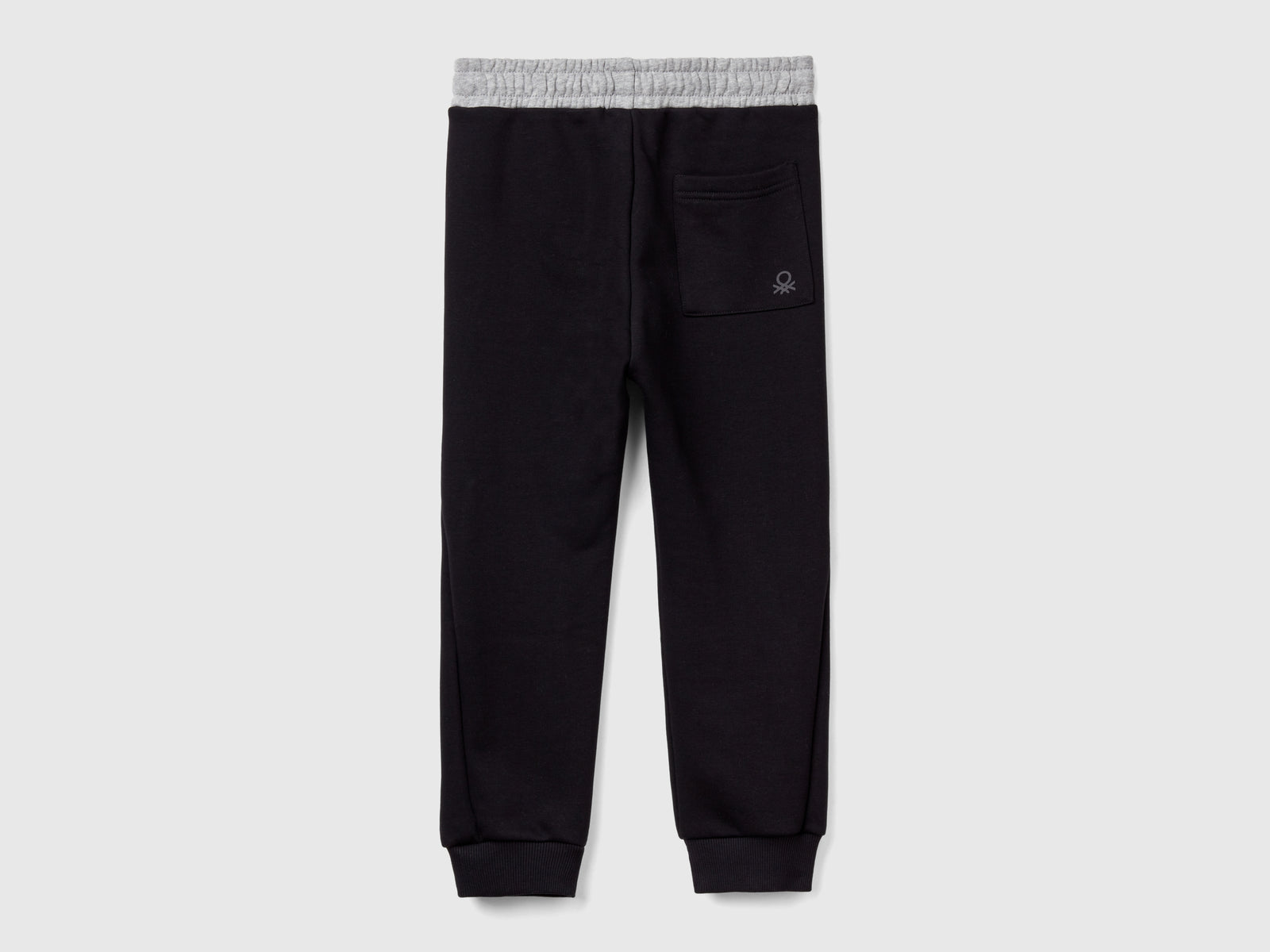 Joggers con coulisse da bambino nero 2 | Benetton Outlet