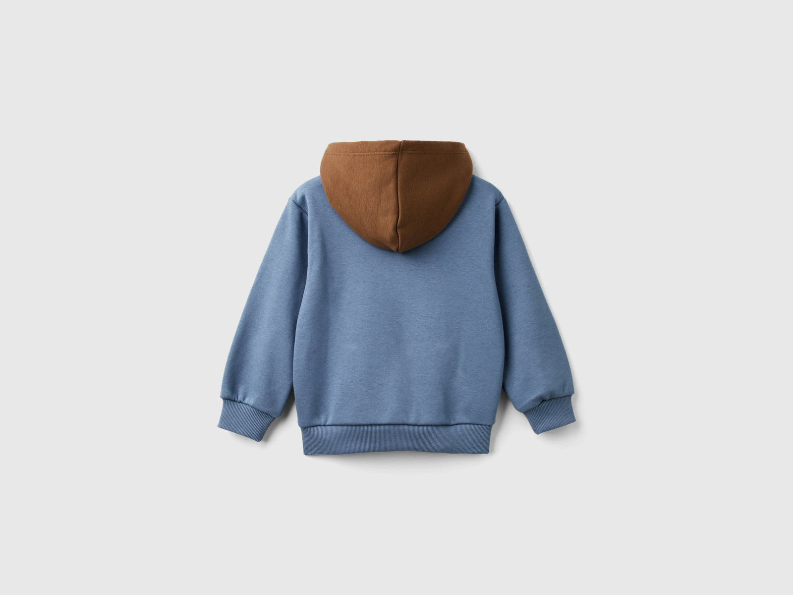 Felpa con cappuccio e stampa da bimbo avio 2 | Benetton Outlet