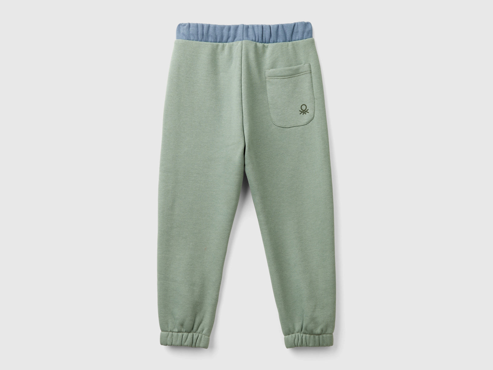 Joggers con coulisse da bimbo verde chiaro 2 | Benetton Outlet