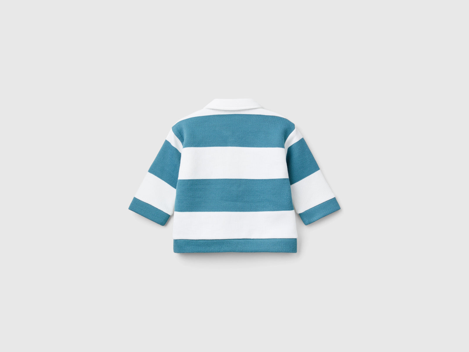 Polo a righe con stampa da neonato multi-color 2 | Benetton Outlet