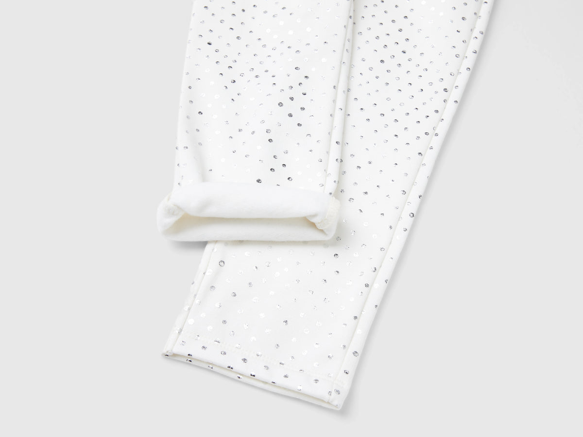 Leggings con stampa laminata